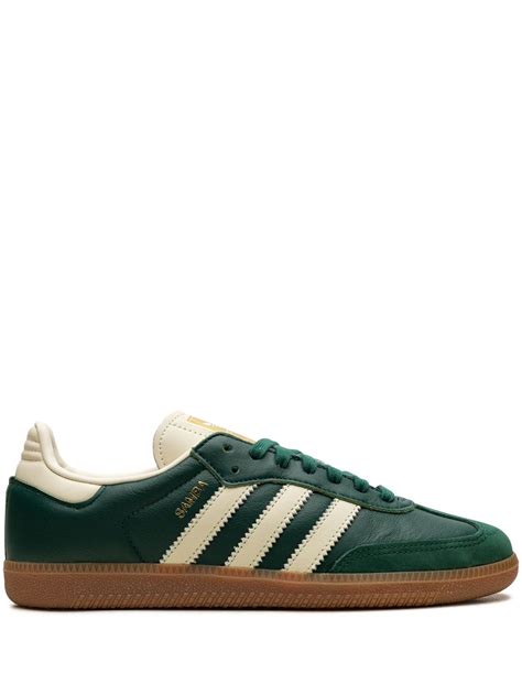 adidas kunstrasenschuhe grün|adidas green leather.